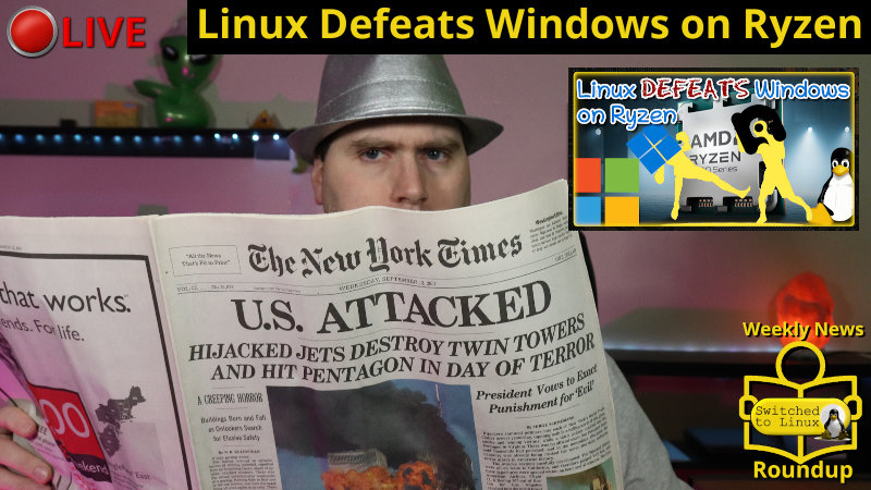 Linux Defeats Windows on Ryzen