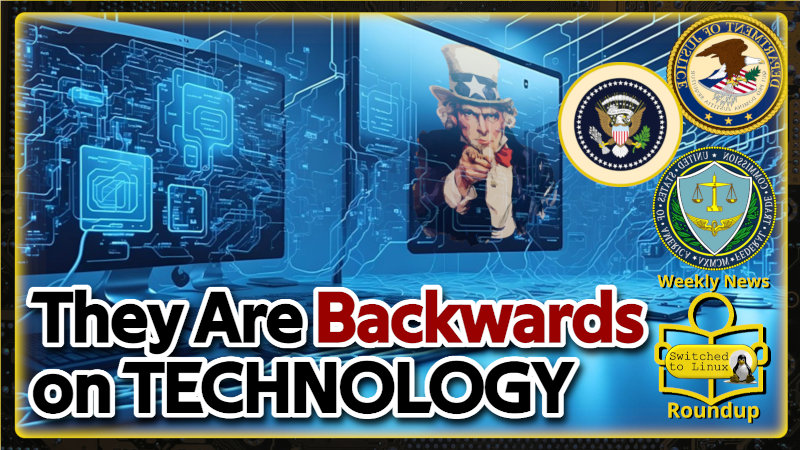 The Government is BACKWARDS on Technology